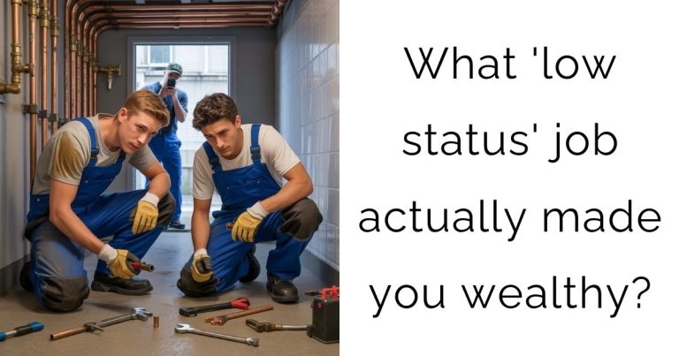 What ‘low status’ job actually made you wealthy?