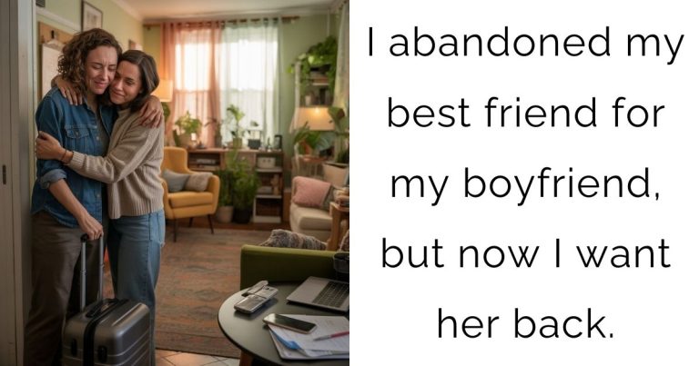 I abandoned my best friend for my boyfriend, but now I want her back.