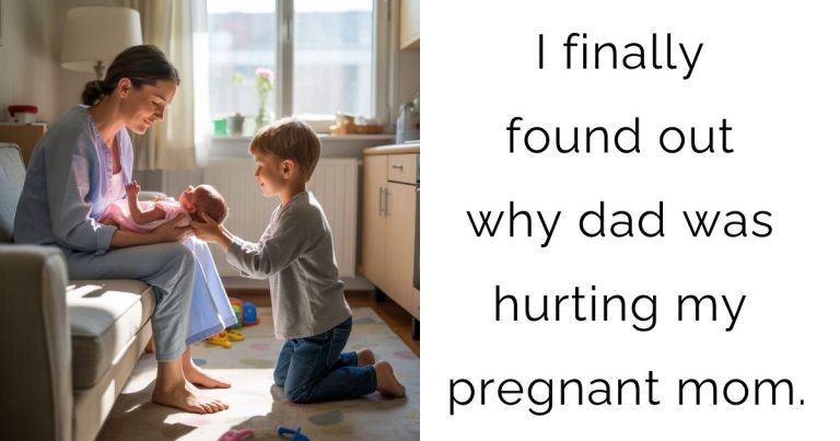 I finally found out why dad was hurting my pregnant mom.