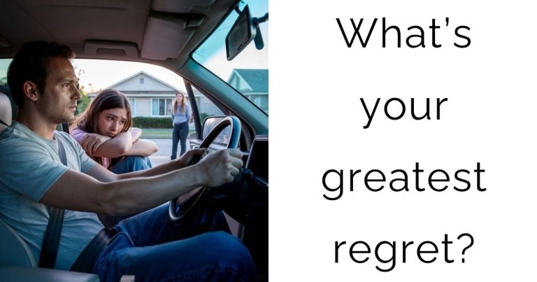 What’s your greatest regret?