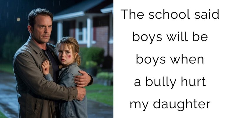 The school said boys will be boys when a bully hurt my daughter