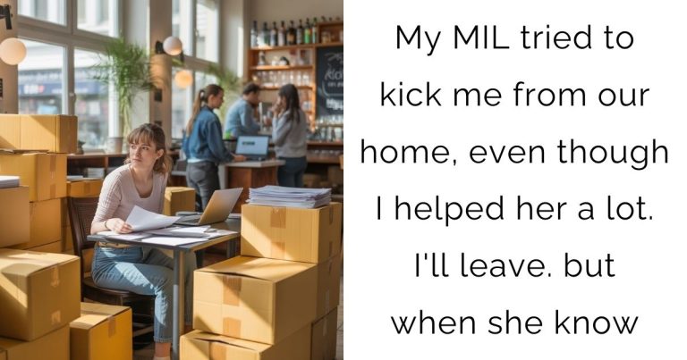 My MIL tried to kick me from our home, even though I helped her a lot. I’ll leave. but when she know