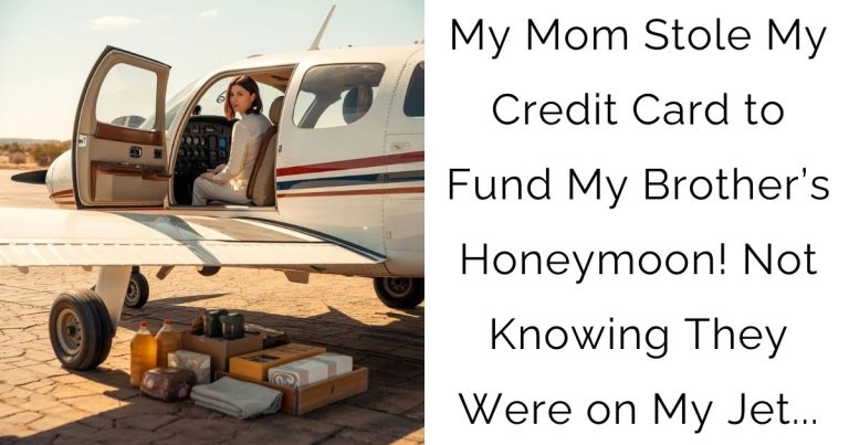 My Mom Stole My Credit Card to Fund My Brother’s Honeymoon! Not Knowing They Were on My Jet…