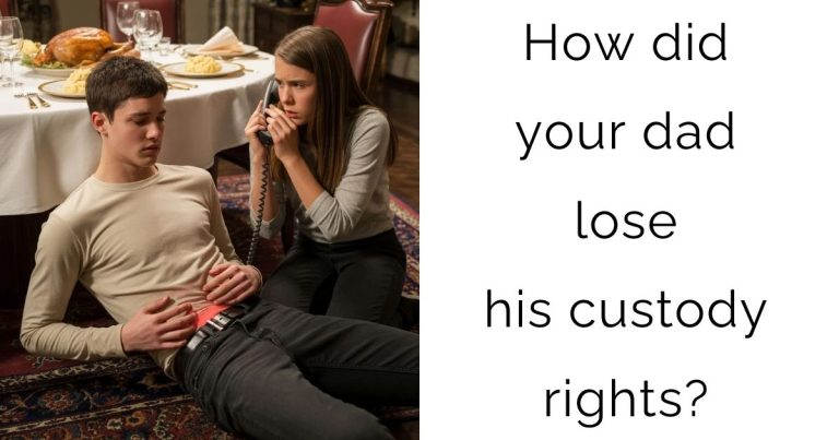 How did your dad lose his custody rights?