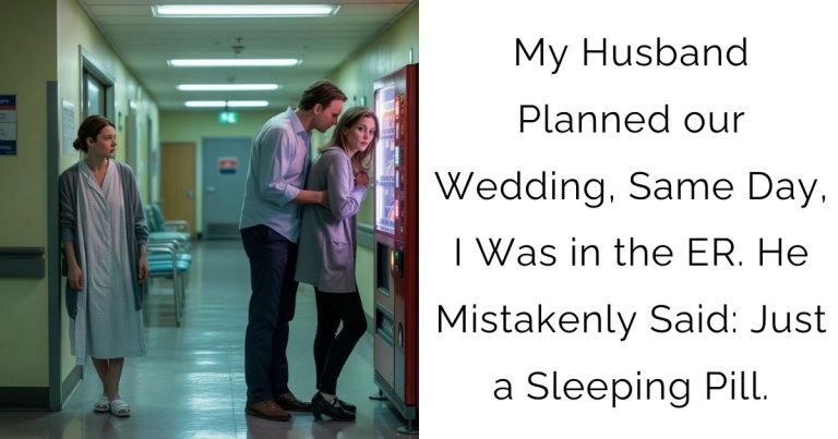 My Husband Planned our Wedding, Same Day, I Was in the ER. He Mistakenly Said: Just a Sleeping Pill.
