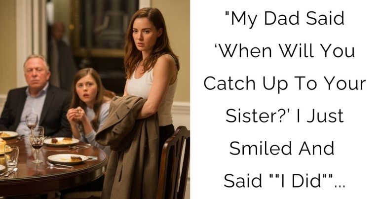 “My Dad Said ‘When Will You Catch Up To Your Sister?’ I Just Smiled And Said “”I Did””…