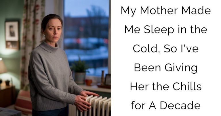 My Mother Made Me Sleep in the Cold, So I’ve Been Giving Her the Chills for A Decade