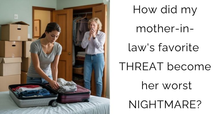 How did my mother-in-law’s favorite THREAT become her worst NIGHTMARE?