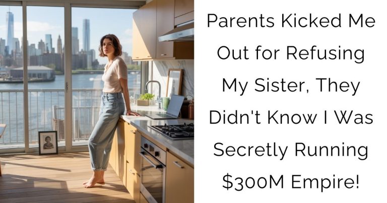 Parents Kicked Me Out for Refusing My Sister, They Didn’t Know I Was Secretly Running $300M Empire!