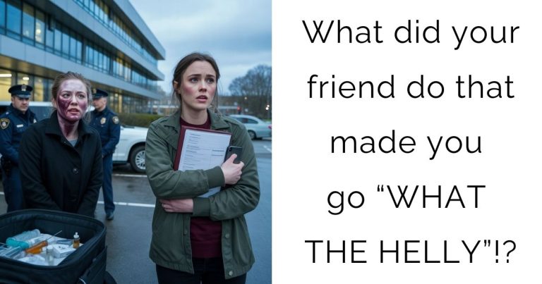What did your friend do that made you go “WHAT THE HELLY”!?