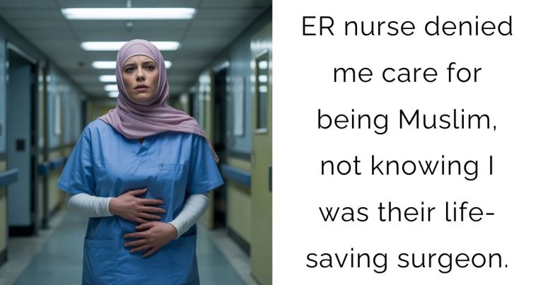 ER nurse denied me care for being Muslim, not knowing I was their life-saving surgeon.