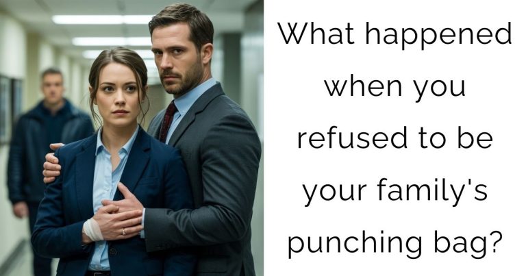 What happened when you refused to be your family’s punching bag?