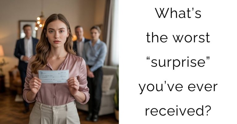What’s the worst “surprise” you’ve ever received?