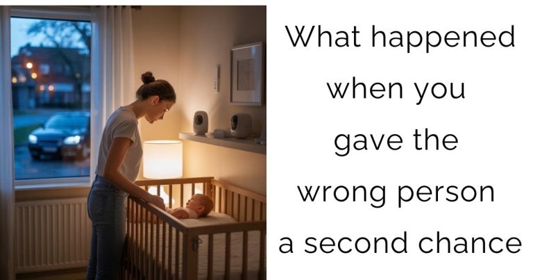 What happened when you gave the wrong person a second chance
