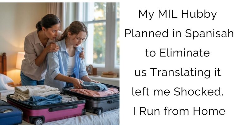 My MIL & Hubby Planned in Spanisah to Eliminate us. Translating it left me Shocked. I Run from Home..