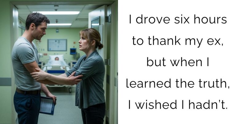 I drove six hours to thank my ex, but when I learned the truth, I wished I hadn’t.