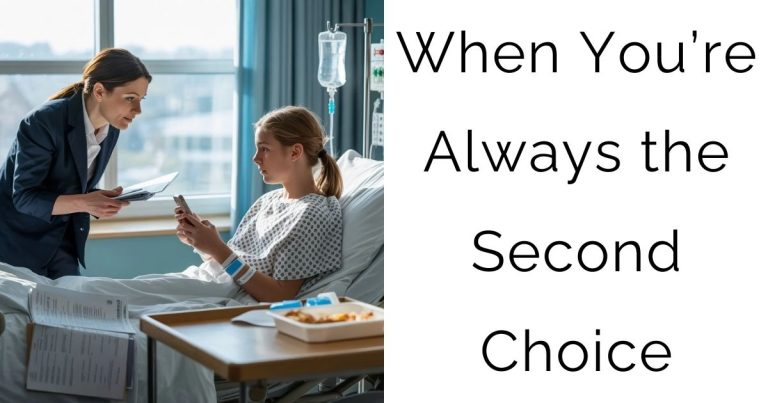 When You’re Always the Second Choice