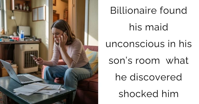 Billionaire found his maid unconscious in his son’s room — what he discovered shocked him