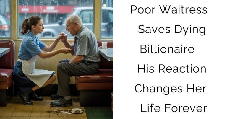 Poor Waitress Saves Dying Billionaire – His Reaction Changes Her Life Forever…