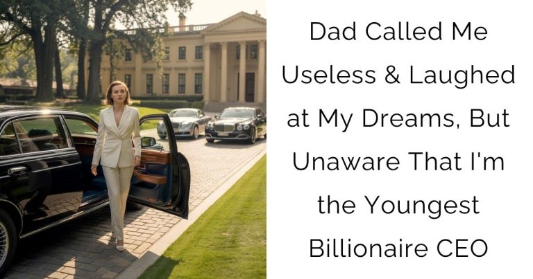 Dad Called Me Useless & Laughed at My Dreams, But Unaware That I’m the Youngest Billionaire CEO
