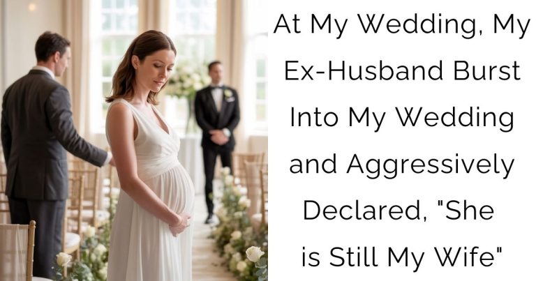 At My Wedding, My Ex-Husband Burst Into My Wedding and Aggressively Declared, “She is Still My Wife”