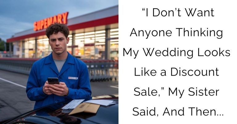 “I Don’t Want Anyone Thinking My Wedding Looks Like a Discount Sale,” My Sister Said, And Then…