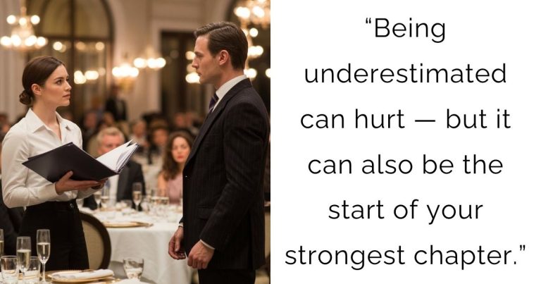 “Being underestimated can hurt — but it can also be the start of your strongest chapter.”