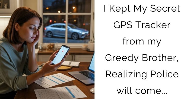 I Kept My Secret GPS Tracker from my Greedy Brother, Realizing Police will come…
