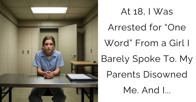 At 18, I Was Arrested for “One Word” From a Girl I Barely Spoke To. My Parents Disowned Me. And I…