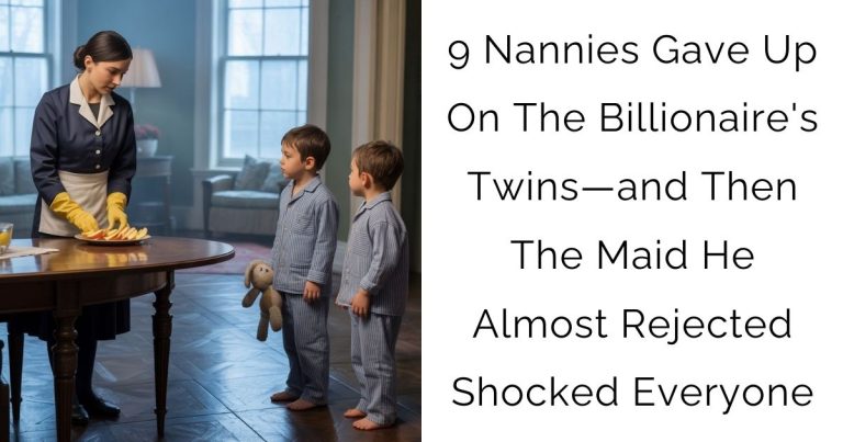 9 Nannies Gave Up On The Billionaire’s Twins—and Then The Maid He Almost Rejected Shocked Everyone