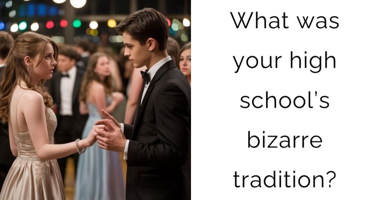 What was your high school’s bizarre tradition?
