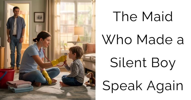 The Maid Who Made a Silent Boy Speak Again