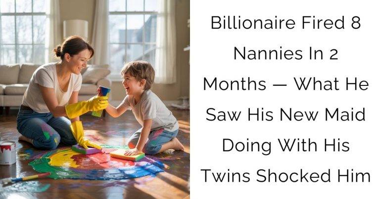 Billionaire Fired 8 Nannies In 2 Months — What He Saw His New Maid Doing With His Twins Shocked Him