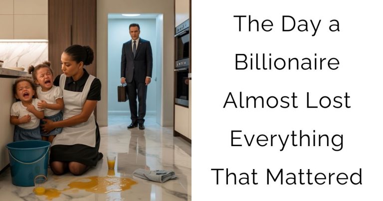 The Day a Billionaire Almost Lost Everything That Mattered