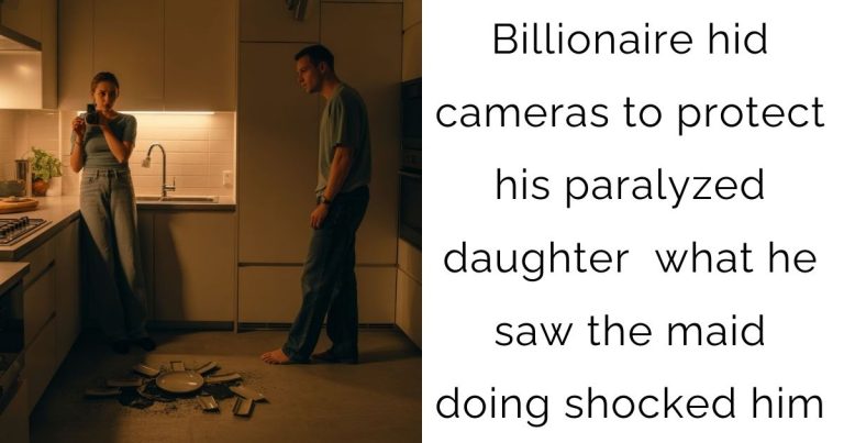 Billionaire hid cameras to protect his paralyzed daughter — what he saw the maid doing shocked him