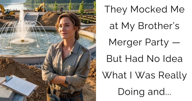 They Mocked Me at My Brother’s Merger Party — But Had No Idea What I Was Really Doing and…
