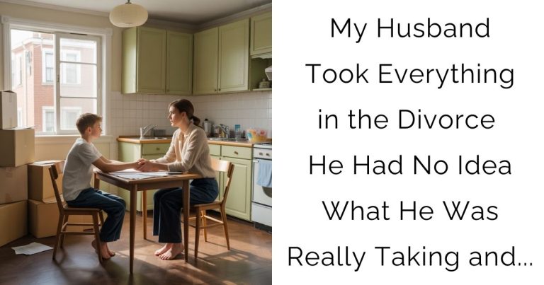 My Husband Took Everything in the Divorce — He Had No Idea What He Was Really Taking and…
