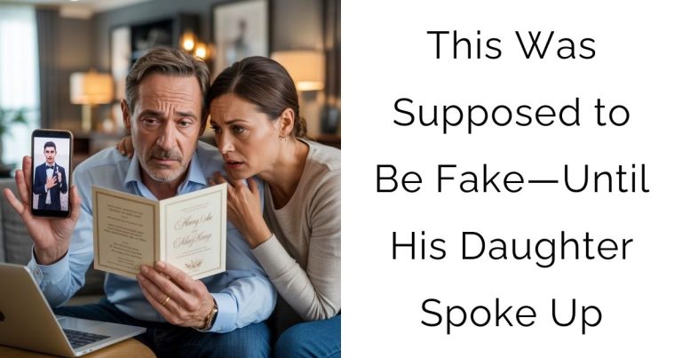 This Was Supposed to Be Fake—Until His Daughter Spoke Up