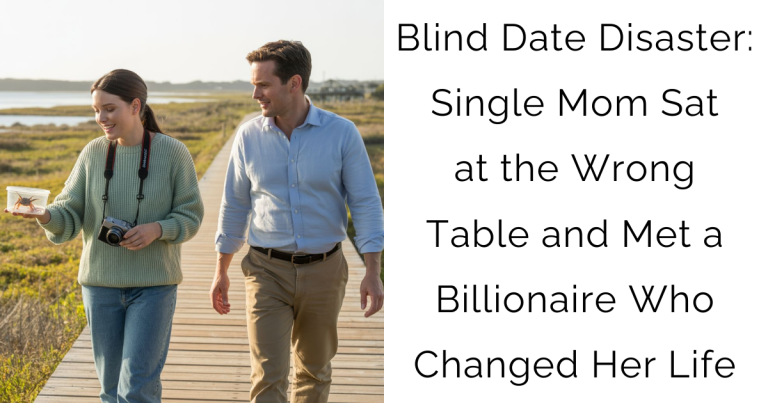 Blind Date Disaster: Single Mom Sat at the Wrong Table — and Met a Billionaire Who Changed Her Life