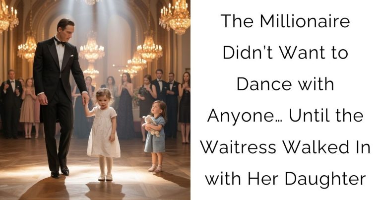 The Millionaire Didn’t Want to Dance with Anyone… Until the Waitress Walked In with Her Daughter