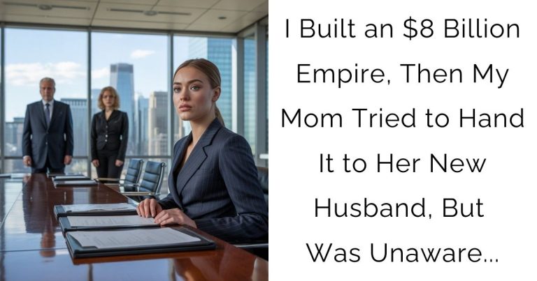 I Built an $8 Billion Empire, Then My Mom Tried to Hand It to Her New Husband, But Was Unaware…