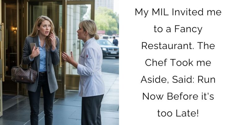 My MIL Invited me to a Fancy Restaurant. The Chef Took me Aside, Said: Run Now Before it’s too Late!