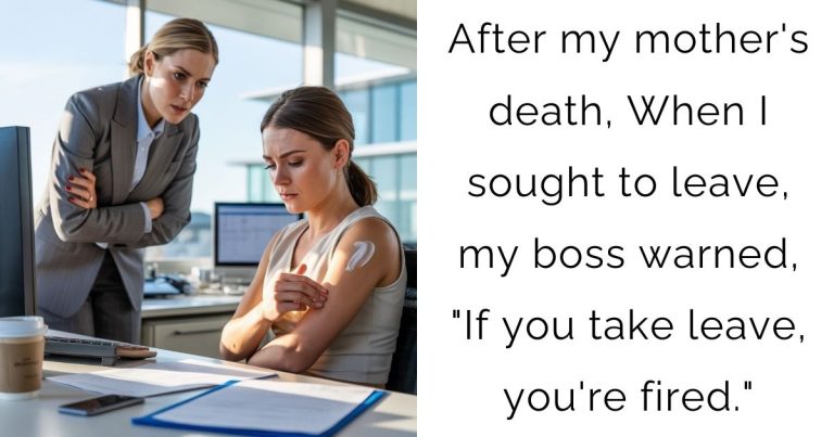 After my mother’s death, When I sought to leave, my boss warned, “If you take leave, you’re fired.”