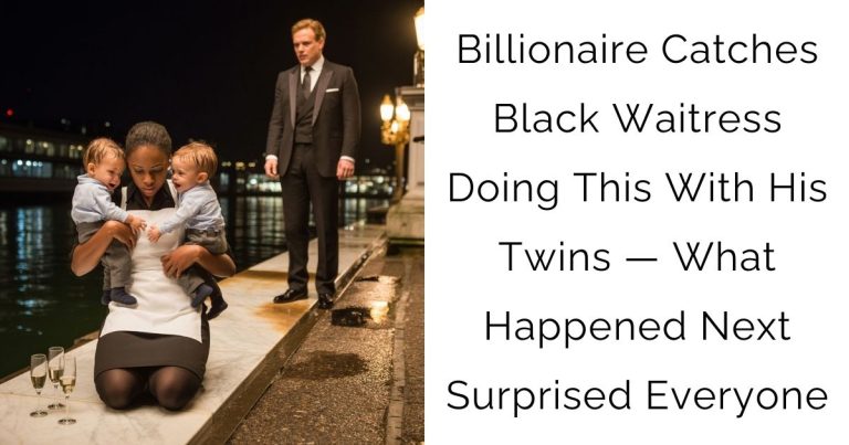 Billionaire Catches Black Waitress Doing This With His Twins — What Happened Next Surprised Everyone