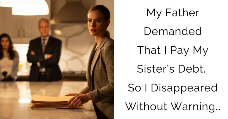 My Father Demanded That I Pay My Sister’s Debt. So I Disappeared Without Warning…