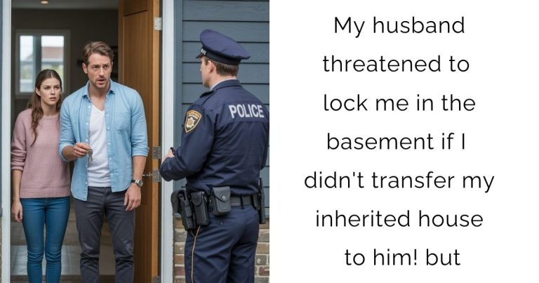 My husband threatened to lock me in the basement if I didn’t transfer my inherited house to him! but