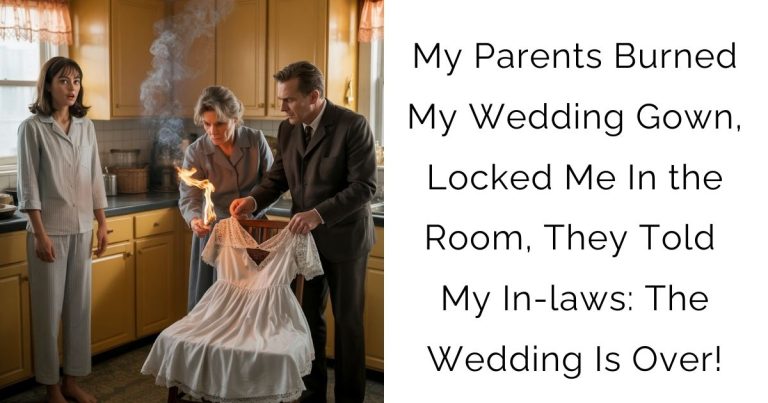 My Parents Burned My Wedding Gown, Locked Me In the Room, They Told My In-laws: The Wedding Is Over!