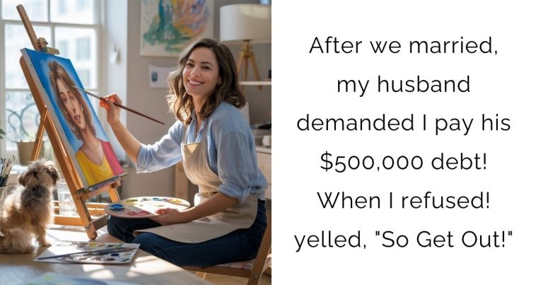 After we married, my husband demanded I pay his $500,000 debt! When I refused! yelled, “So Get Out!”