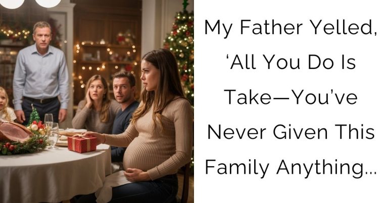 My Father Yelled, ‘All You Do Is Take—You’ve Never Given This Family Anything…
