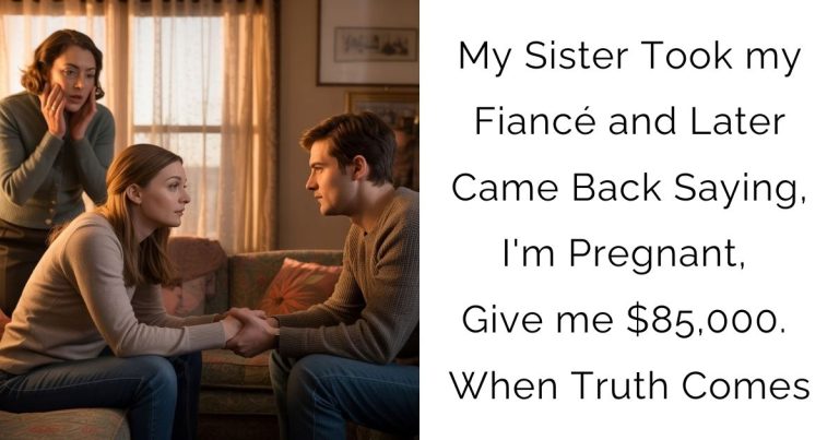 My Sister Took my Fiancé and Later Came Back Saying, I’m Pregnant, Give me $85,000. When Truth Comes